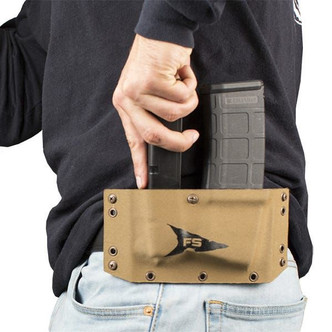 Rifle & Pistol Combination Magazine Pocket on Holster
