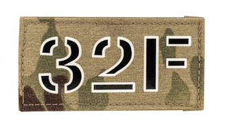 Alpha-Numeric IR or IR+GLO Cell Tag™ in Camo