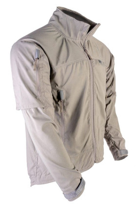 Halifax Jacket in Manatee Grey, Side View