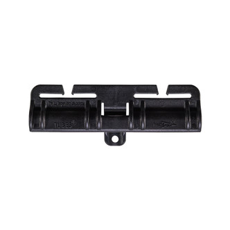 4" Female Tubes Fastener in Black 