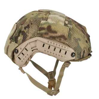 FAST Helmet Cover in Hybrid MultiCam, Side View