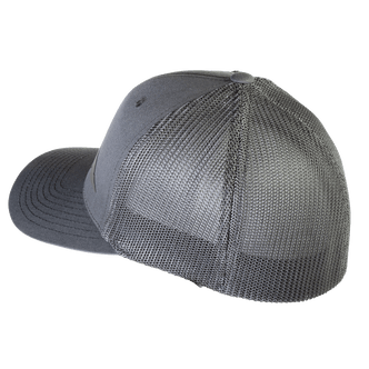 FirstSpear Flexfit hat with grey logo side profile