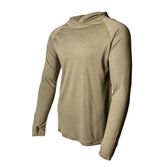 Hooded Field Shirt in Commando Green, Side View