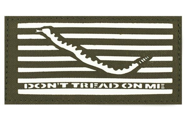 "Don't Tread on Me" First Navy Jack GLO Cell Tag™