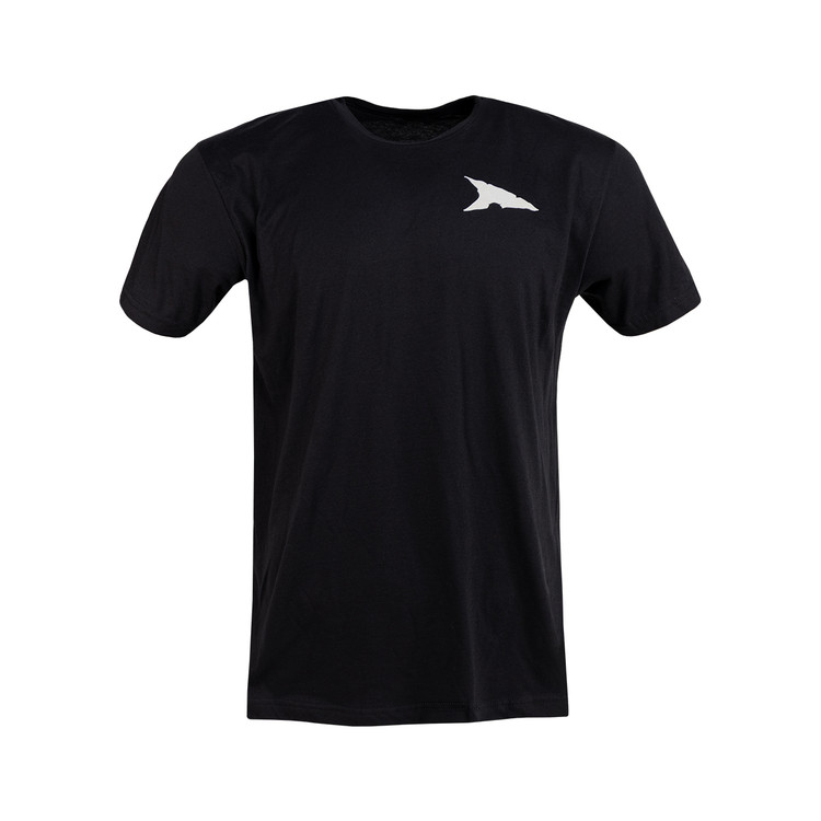 Tubes Bald Eagle T-Shirt, Black front view