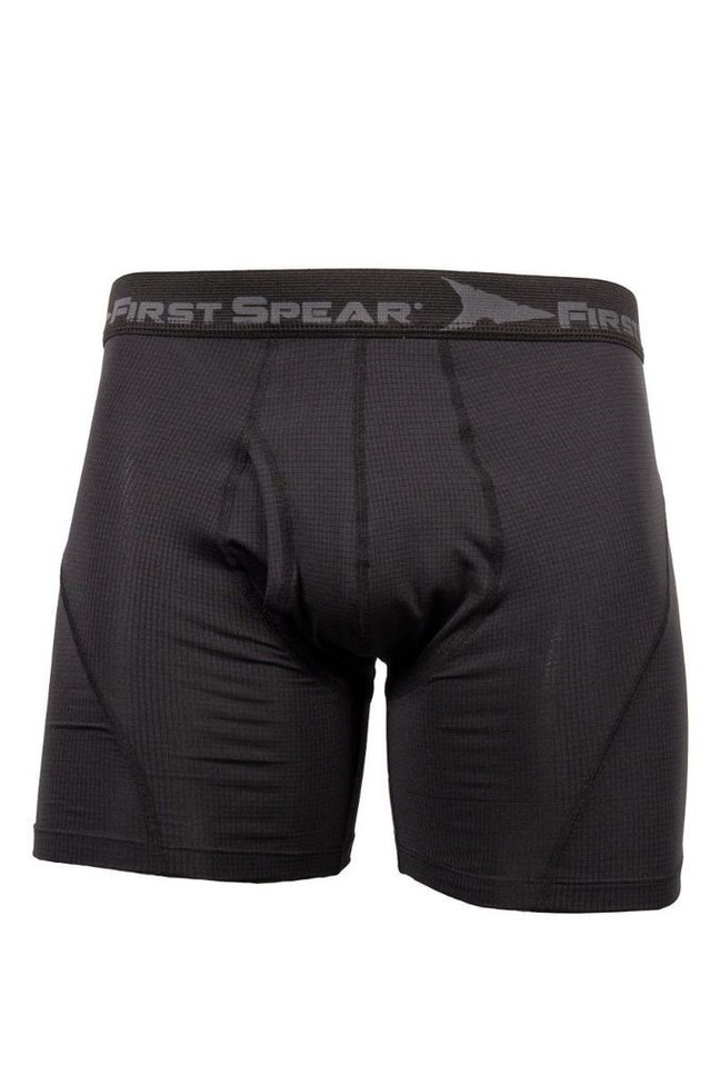 USA Performance Briefs in Black, Front View