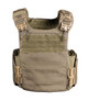 Siege-R Optimized Vest in Ranger Green, Front View