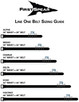 Line One Belt Sizing Chart
