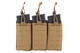 M4 Triple Magazine Ranger Shingle Pocket in Coyote, Front View