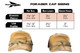 Forager Cap Sizing Chart