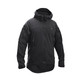 First Spear Wind Cheater Technical Water Resistant Hooded Windbreaker in Black Front Quarter First Spear Wind Cheater Technical Water Resistant Hooded Windbreaker in Black Front Quarter