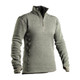 Woobie Quarter Zip in Commando Green, Front View