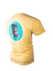 Gustaf T-Shirt in Laguna Yellow, Back View