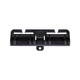 4" Female Tubes Fastener in Black 