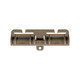 4" Female Tubes Fastener in Tan 