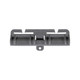 4" Female Tubes Fastener in Manatee Grey 