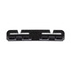4" Male Tube Fastener in Black 