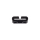 Black 2" Male Tube Fastener