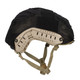 FAST Helmet Cover in Hybrid Black, Side View