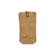 Patrol Radio Pocket in Coyote, Back View