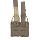LaserFrame Double Magazine Pocket for G22/23 with Speed Reload and 6/9 Attachment in Ranger Green Lay Flat