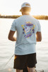 FirstSpear Wetter is Better athletic cut t-shirt back view gone fishing