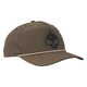Perforated Rope Skull Hat, Dark Loden