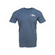 Slate Blue Spicy Uber Tee Front