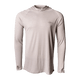 Hooded Field Shirt in Heather Grey, Front View