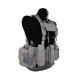 Imbrex™ Offset Reconnaissance Chest Rig in Manatee Grey, Side View