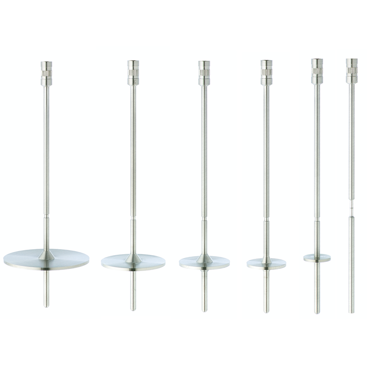 Standard RV spindles to be used with your Brookfield Viscometer or Rheometer with RV torque range.