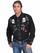 Skull Rose Embroidered Shirt P-771