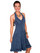 Halter Dress With Ruffle Trim PSL-053