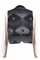 Suede Knit Back Men's Vest 1045