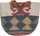 Woven handbag B300