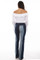COLOR BLOCK FLARE PANT HC689