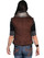 Ladies Suede/Faux Fur Vest 8006