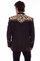 Floral Embroidered Button Front Blazer,Floral Embroidered Blazer P-916