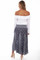 Print Skirt with Belt PSL-252