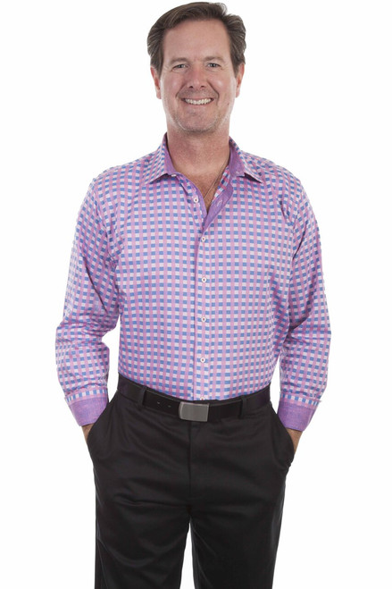 Check Long Sleeve Shirt PS-215