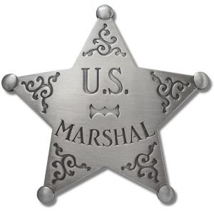 U.S. MARSHAL BADGE (STAR) PH-21