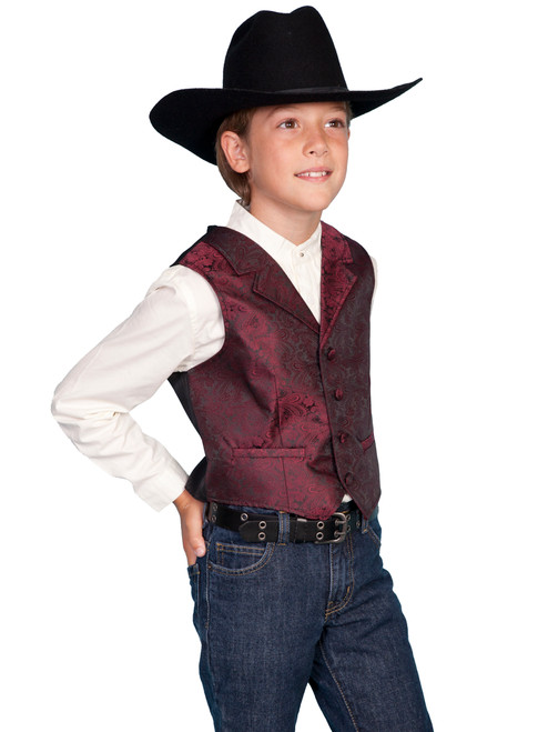 Kids Paisley Vest RW093K
