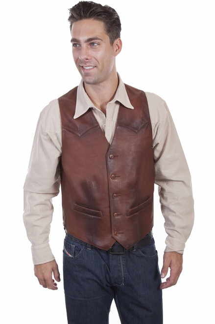 MENS TWO TONE VEST 707