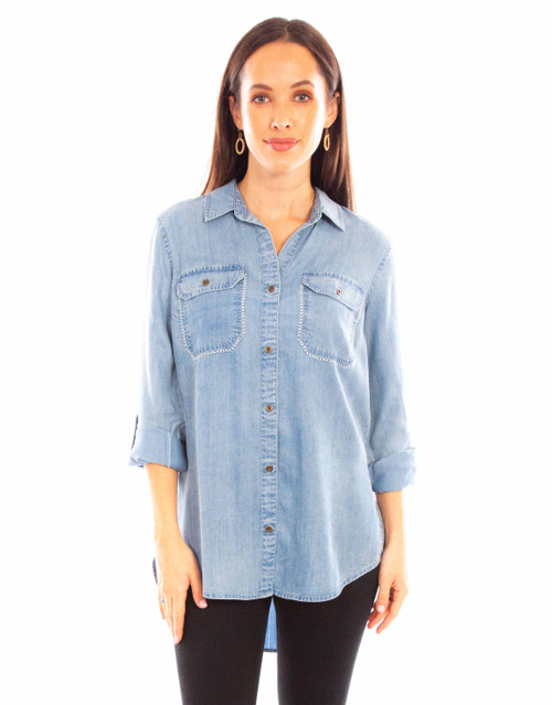 Hi/Lo Blouse HC844