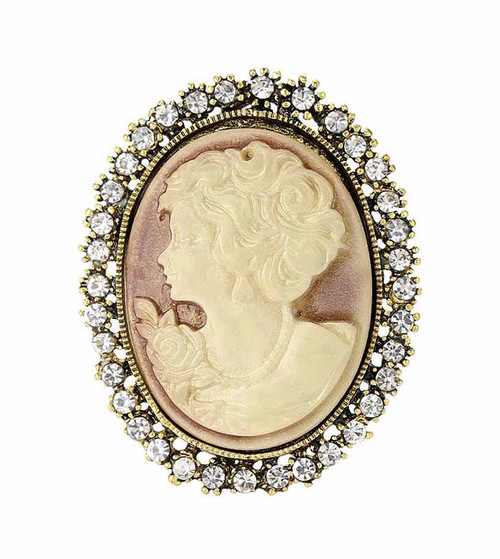 Antique Cameo Broach DH1800