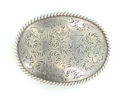 Floral Scroll Buckle 37222