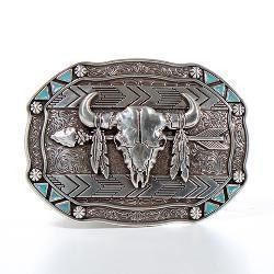 Steer & Arrow Buckle 37007