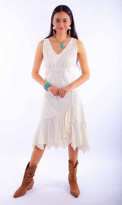 SLEEVELESS TIE BACK DRESS PSL-269