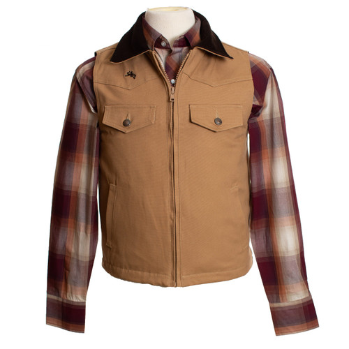 Cody Conceal Carry Canvas Vest WY2639