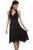 HALTER DRESS WITH RUFFLE TRIM PSL-054
